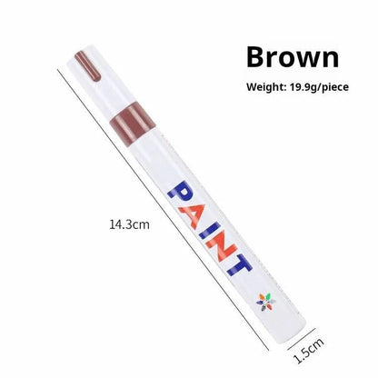 🎨 Oil-Based Paint Marker Pen | Waterproof & Quick-Dry | Tires, Shoes, Glass, Metal & More | 12 Colors