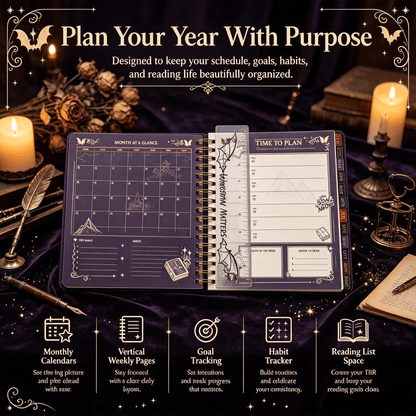 🌙A Court of Thorns and Roses: Velaris 2027 Weekly Planner