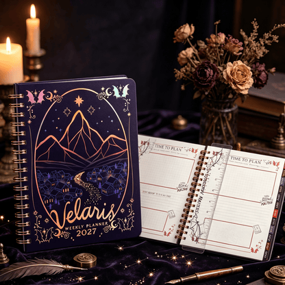 🌙A Court of Thorns and Roses: Velaris 2027 Weekly Planner