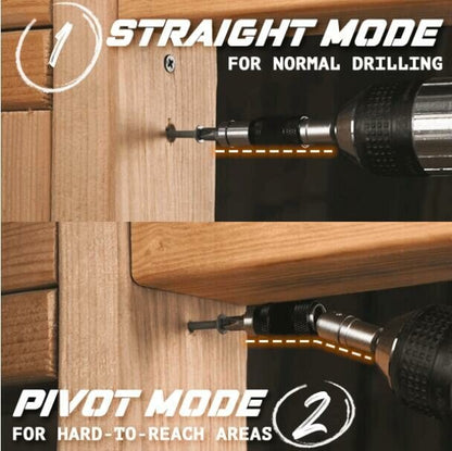 ⚡ Magnetic swiveling bit tip holder