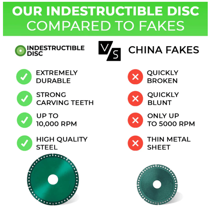 ⚙️INDESTRUCTIBLE DISC 2.0 - Cut Everything In Seconds!