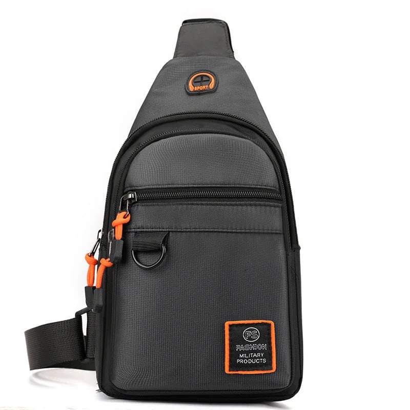 🎒 Waterproof Multi-pocket Crossbody Sling Bag