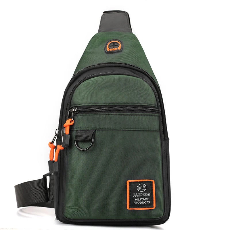 🎒 Waterproof Multi-pocket Crossbody Sling Bag