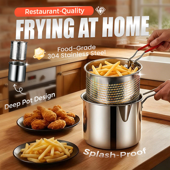 Stainless Steel Multifuntional Fryer Set