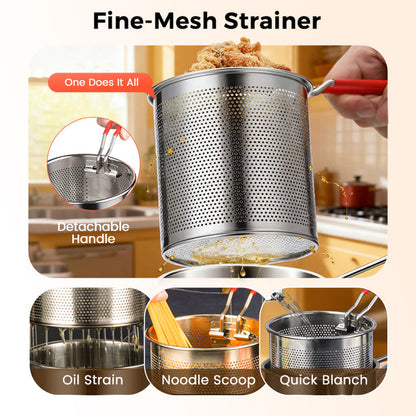 Stainless Steel Multifuntional Fryer Set