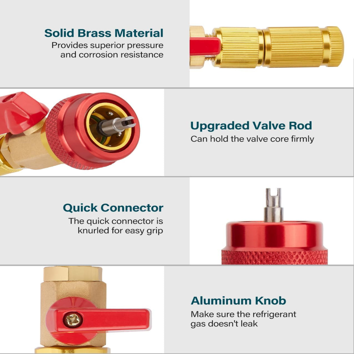 🚗2026 Hot Sale 49% OFF🔥Universal AC Valve Core Remover Tool for Automotive & Household HVAC/R Systems