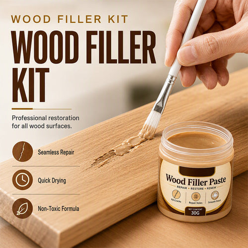 🔨Wood Filler Paste for Furniture Crack & Hole Repair Kit