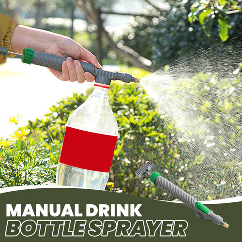 ⚡ Manual Drink Bottle Sprayer with Adjustable Nozzle