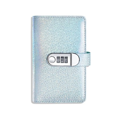 💖 Glitter Combination Lock Budget Binder - Secret Cash & Receipt Organizer