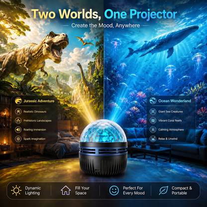🎁360° Smart Holographic Starry Sky Projector (HD Smart Dynamic 5D)
