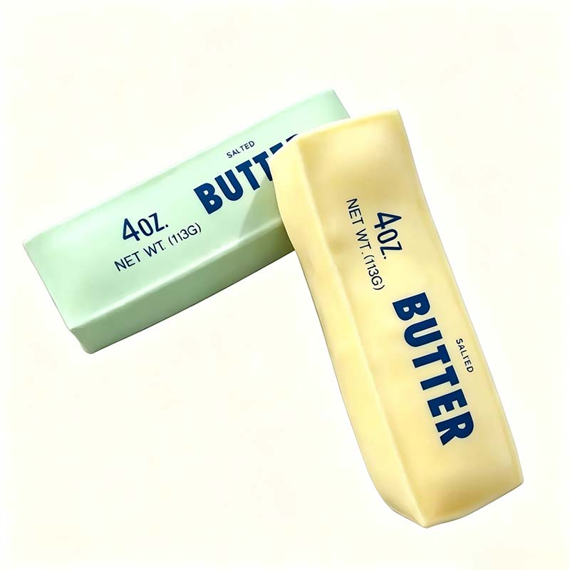 🧈Crunchy Sound Butter Bar Squishy Toy - Soft Squeeze Fidget Toy