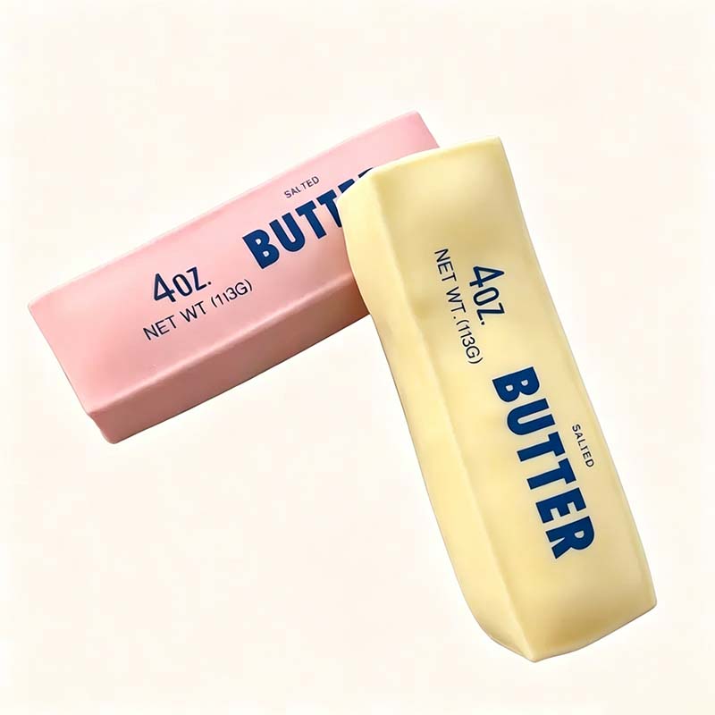 🧈Crunchy Sound Butter Bar Squishy Toy - Soft Squeeze Fidget Toy