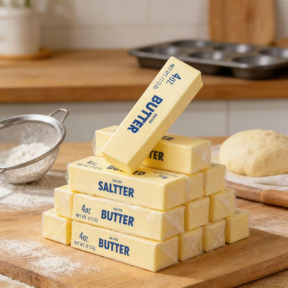 🧈Crunchy Sound Butter Bar Squishy Toy - Soft Squeeze Fidget Toy