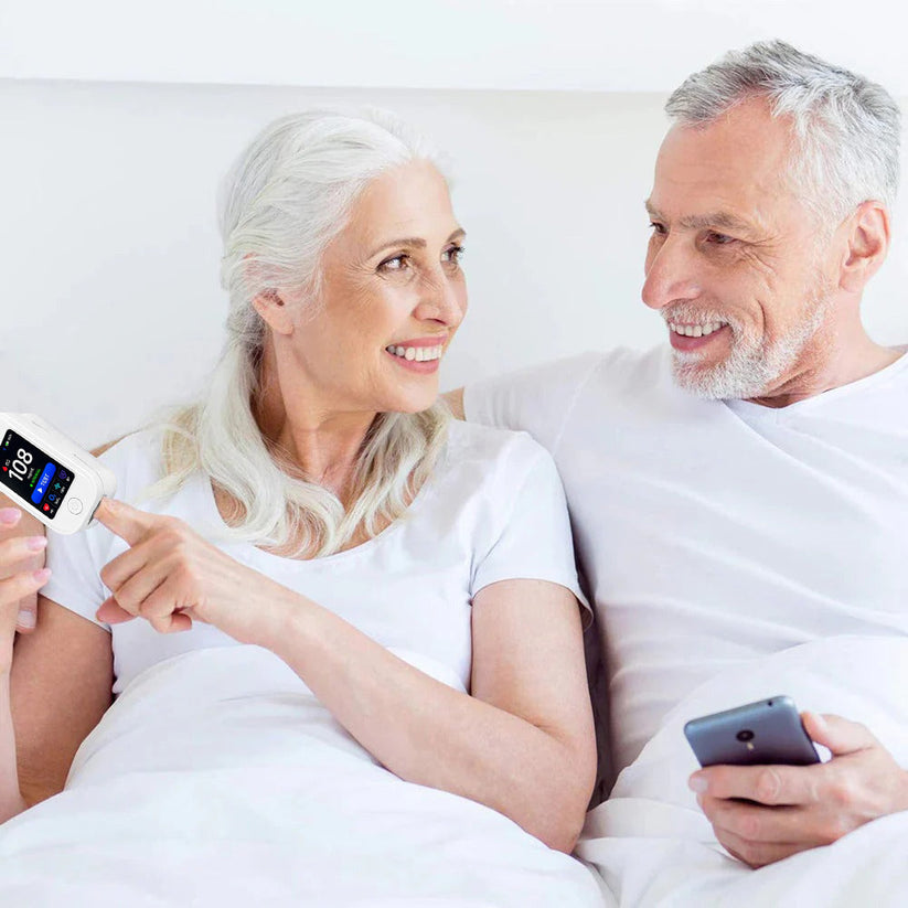 Non-Invasive Glucose & Health Monitor | 🩸 No Finger Pricks Blood Sugar Monitoring Device