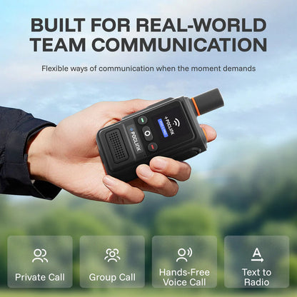 POC-1 Pro - 4G + Wi-Fi Global Walkie Talkie