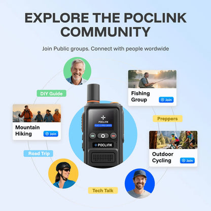 POC-1 Pro - 4G + Wi-Fi Global Walkie Talkie