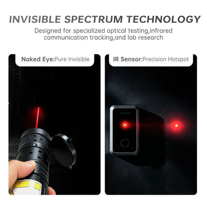 🔦 2026 New Design 120W 900-1100NM Powerful IR Laser Pointer
