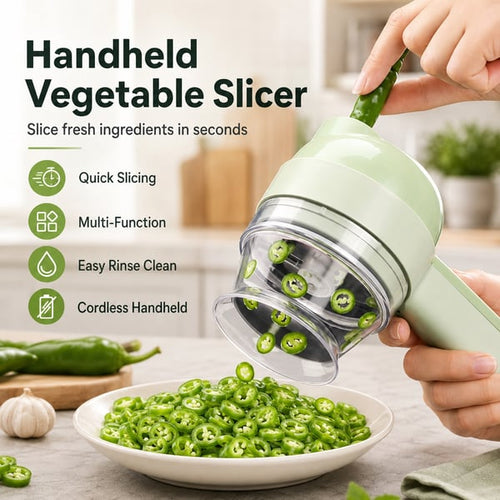 🥬 Handheld Vegetable Slicer