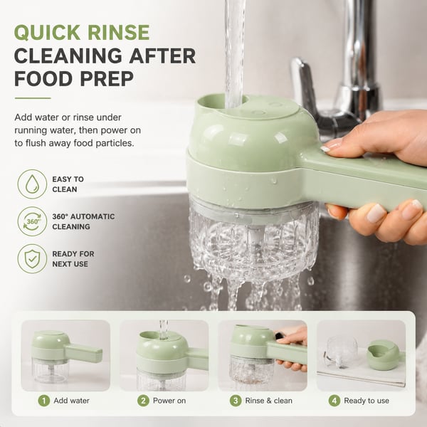 🥬 Handheld Vegetable Slicer
