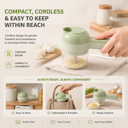🥬 Handheld Vegetable Slicer
