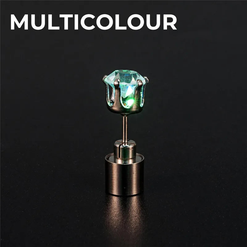 💎 LED Earrings, Light Up Stud Earrings