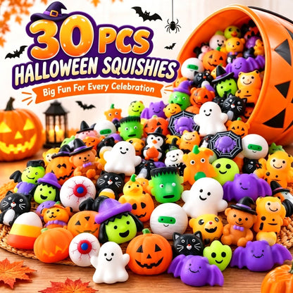 🎃 30PCS Halloween Mochi Squishy Toys