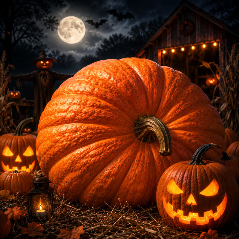 🎃 Grow Your Own Giant Pumpkins – Atlantic Giant Heirloom Seeds