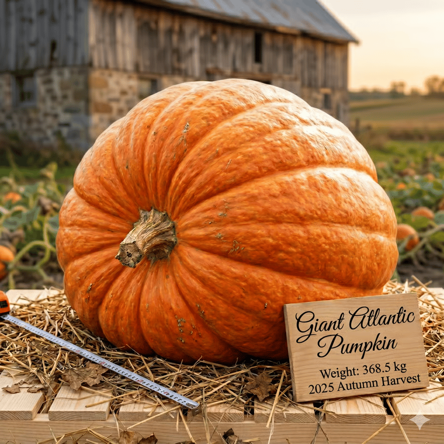 🎃 Grow Your Own Giant Pumpkins – Atlantic Giant Heirloom Seeds