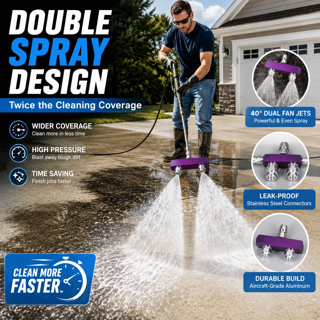 💦Pressure Washer Turbo Nozzle