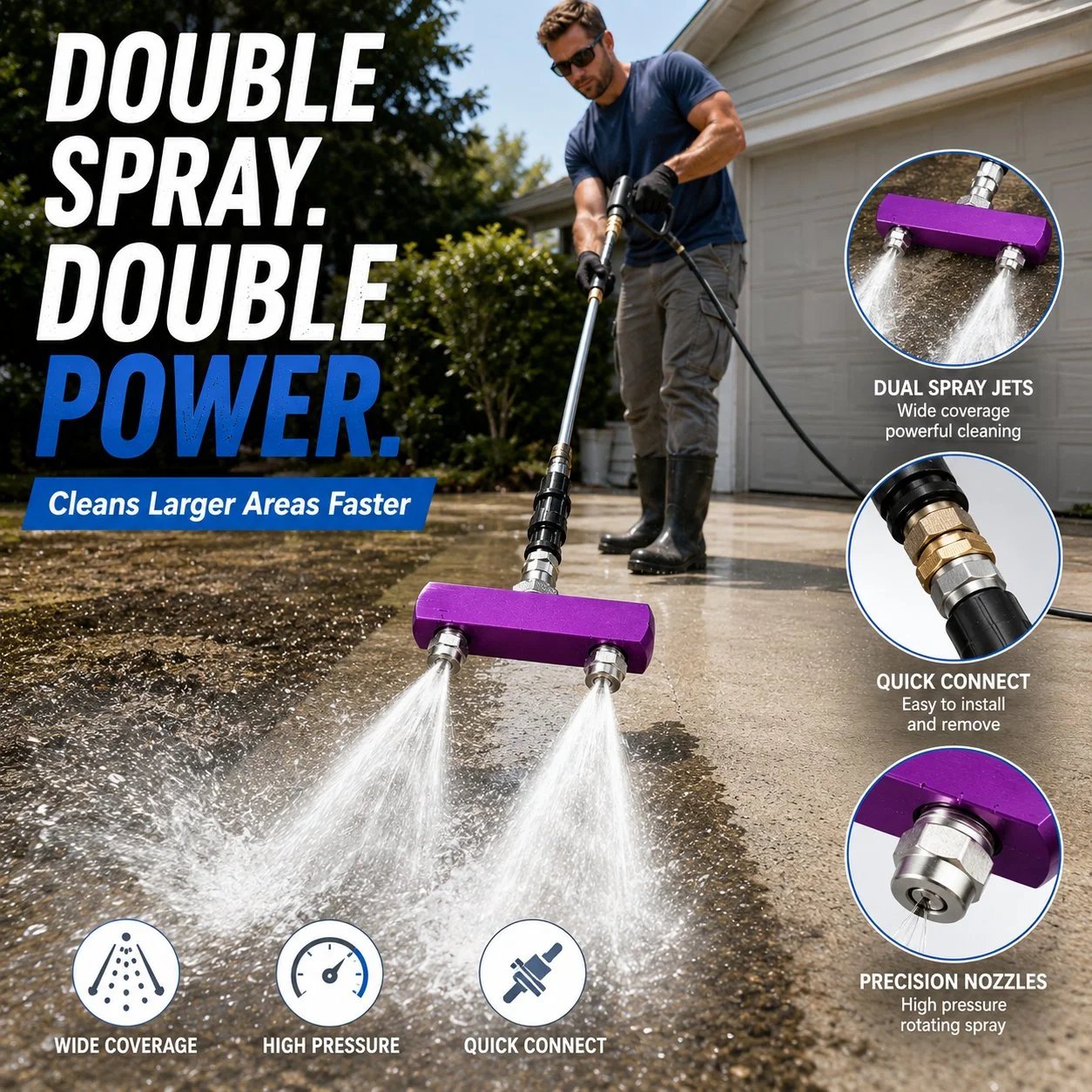 💦Pressure Washer Turbo Nozzle