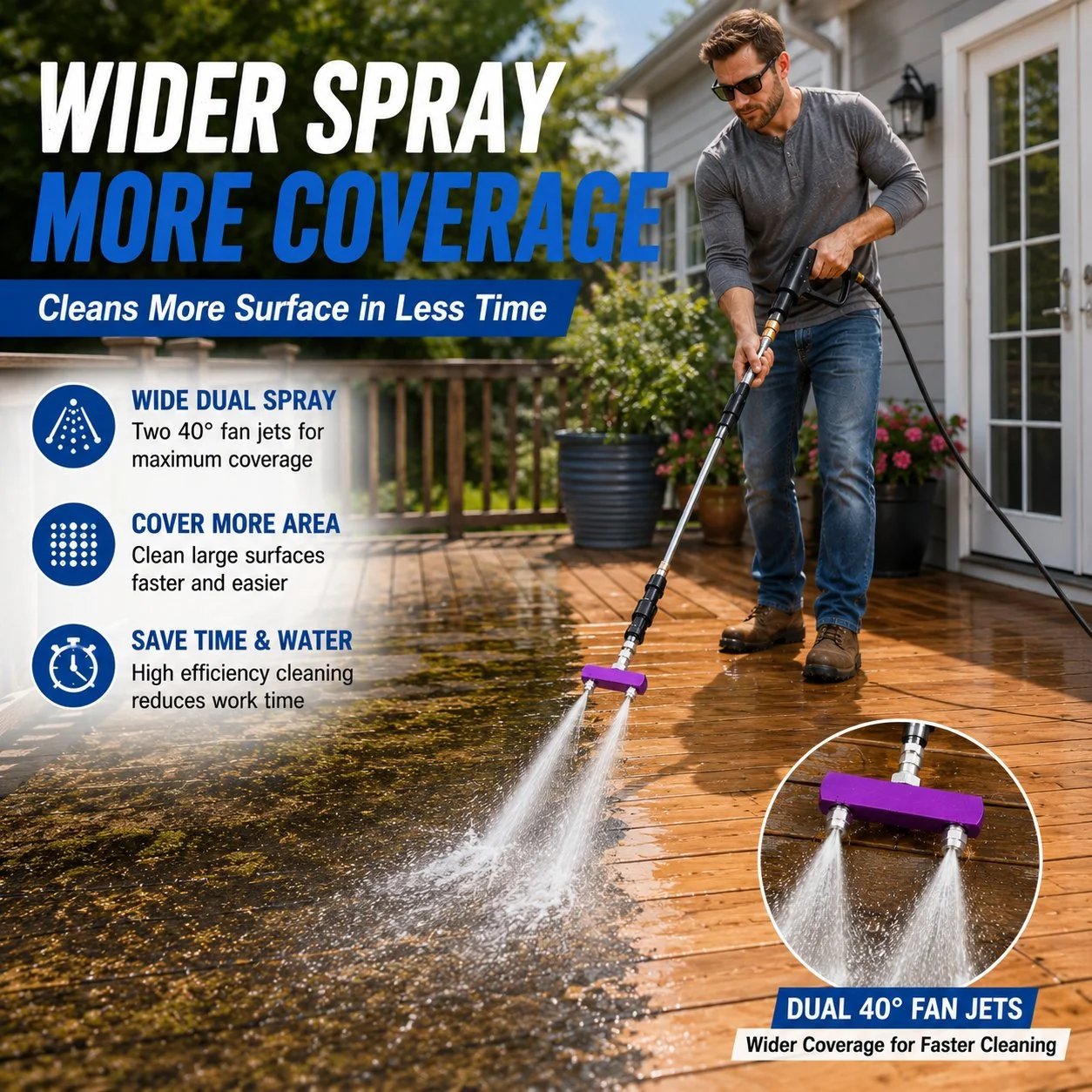 💦Pressure Washer Turbo Nozzle