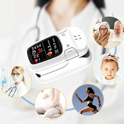 🧑‍⚕️Smart Non-Invasive Blood Glucose Monitor, Accurate Real-Time Blood Sugar Detector, Portable Household Health Tester