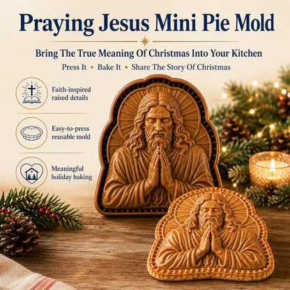 🥧 Faith & Nativity Christmas Mini Pie Mold Collection