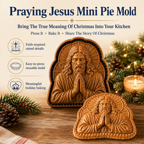 🥧 Faith & Nativity Christmas Mini Pie Mold Collection