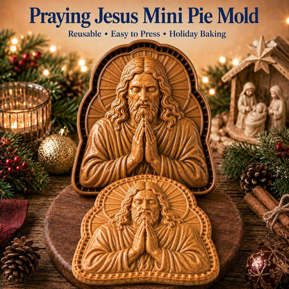 🥧 Faith & Nativity Christmas Mini Pie Mold Collection