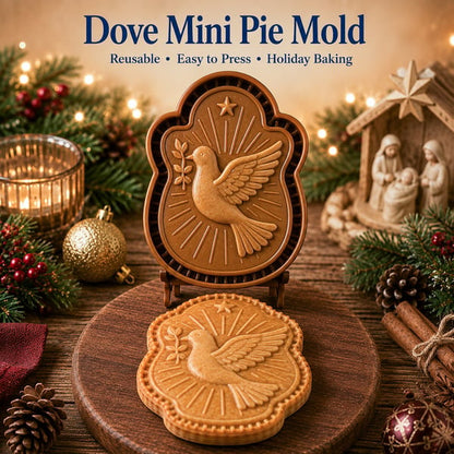 🥧 Faith & Nativity Christmas Mini Pie Mold Collection
