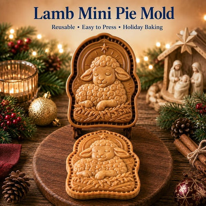 🥧 Faith & Nativity Christmas Mini Pie Mold Collection