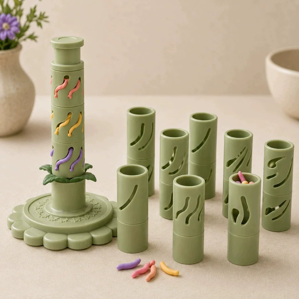 🌸 Beginner-Friendly Modular Clay Bloom Maker Set