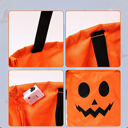 🎃LED Light Up Halloween Candy Bucket