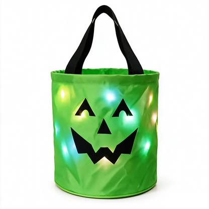 🎃LED Light Up Halloween Candy Bucket