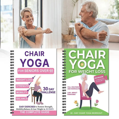 📖The Complete Guide to Chair Yoga for Seniors Over 60：Low‑Impact Exercises for Strength & Balance