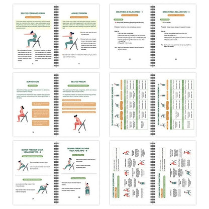 📖The Complete Guide to Chair Yoga for Seniors Over 60：Low‑Impact Exercises for Strength & Balance