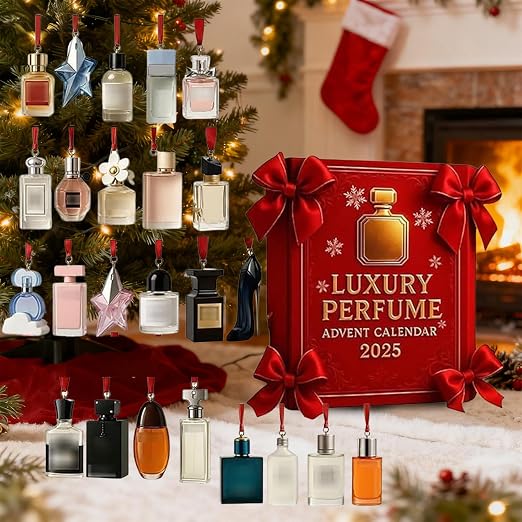 🎄 2D Acrylic Perfume Decoration Advent Calendar