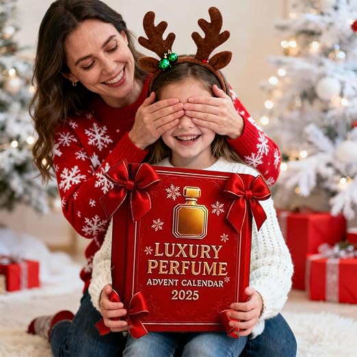 🎄 2D Acrylic Perfume Decoration Advent Calendar