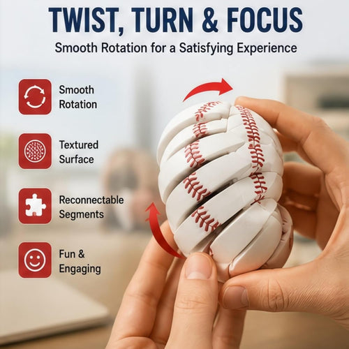 ⚾ Baseball Fidget Ball Toy
