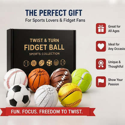 ⚾ Baseball Fidget Ball Toy