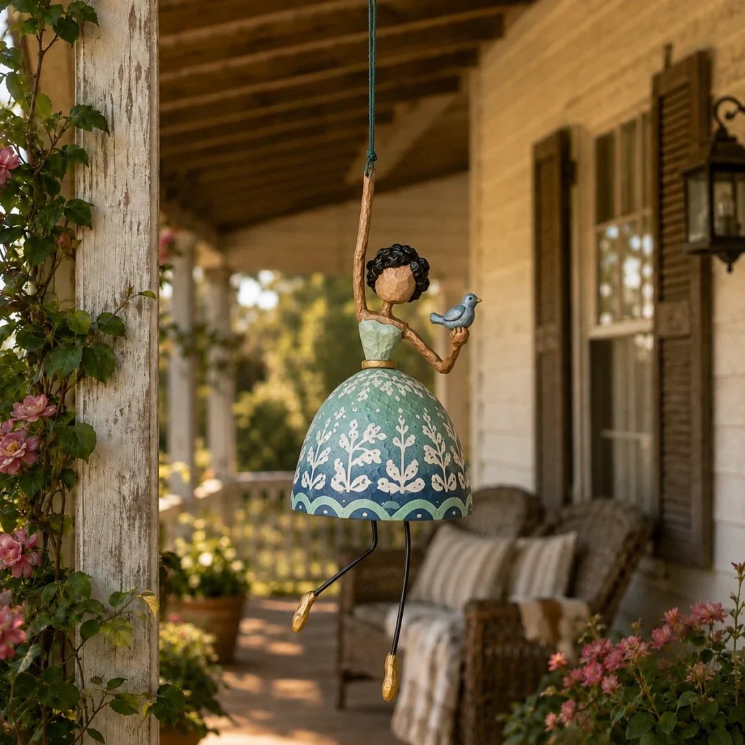 🌸 Let Your Space Dance — Whimsical Dancing Lady Hanging Ornament