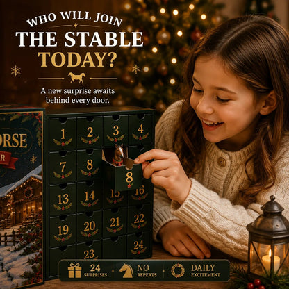🐴 Christmas Horse Advent Calendar--24 Days of Horse Friends & Holiday Memories