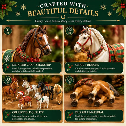 🐴 Christmas Horse Advent Calendar--24 Days of Horse Friends & Holiday Memories