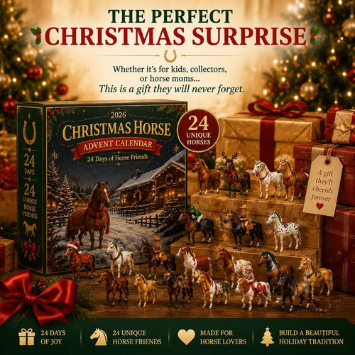 🐴 Christmas Horse Advent Calendar--24 Days of Horse Friends & Holiday Memories